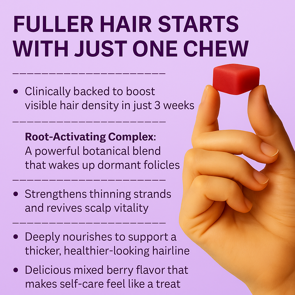 Hair Growth Accelerator Gummies